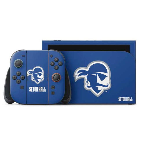 Seton Hall University Vintage Nintendo Switch 2 (2025) with Joy-Con Skin
